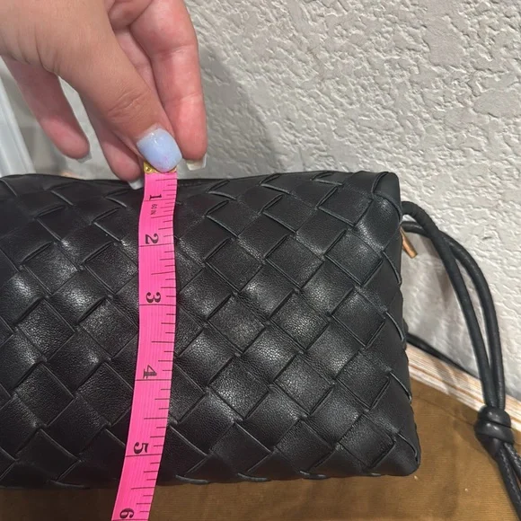 Bottega Veneta Black Mini Loop Camera Bag MSRP 2100 - Picture 11 of 12